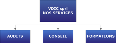Services offerts par V.D.I.C. sprl